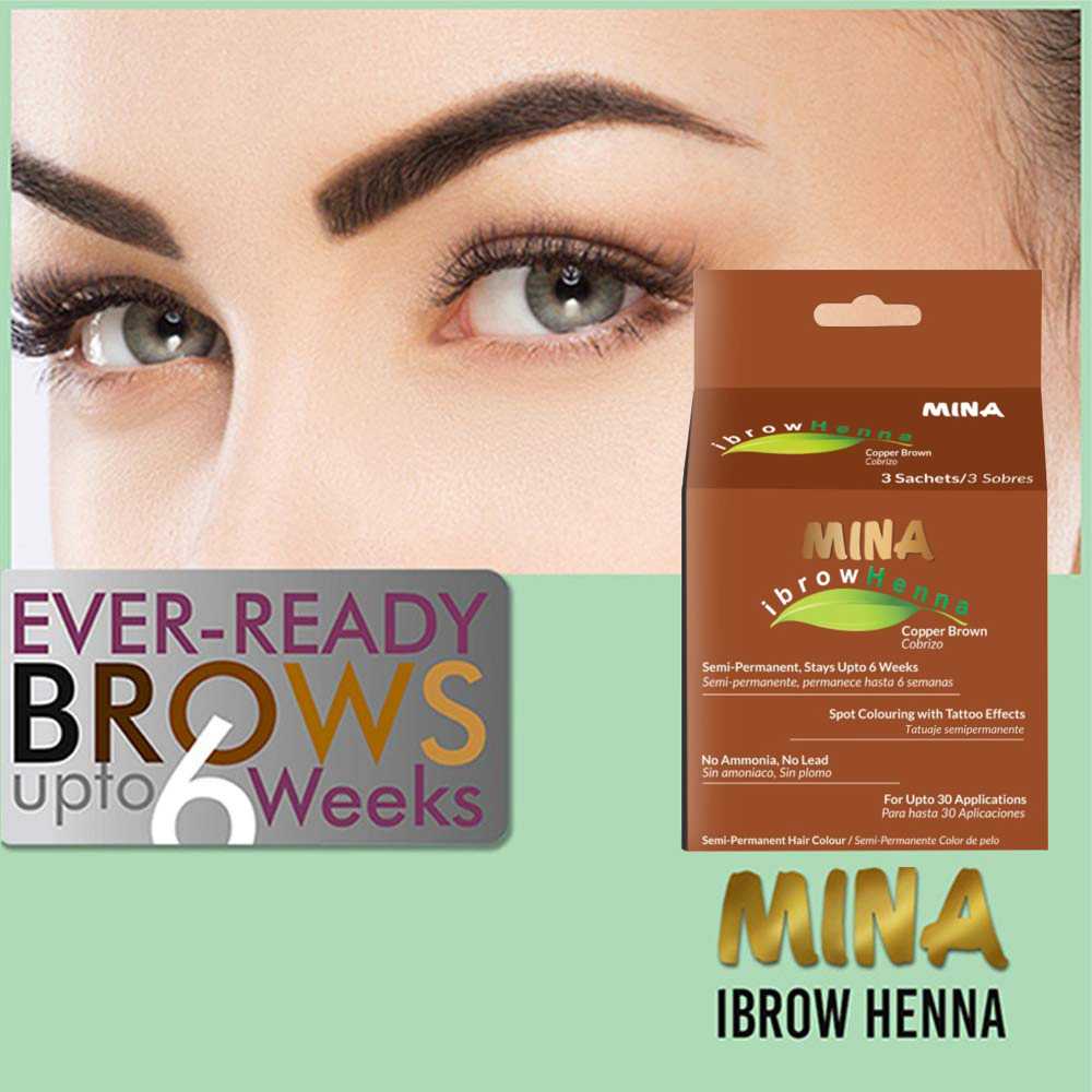 Brow Henna Regular Kit - Copper Brown