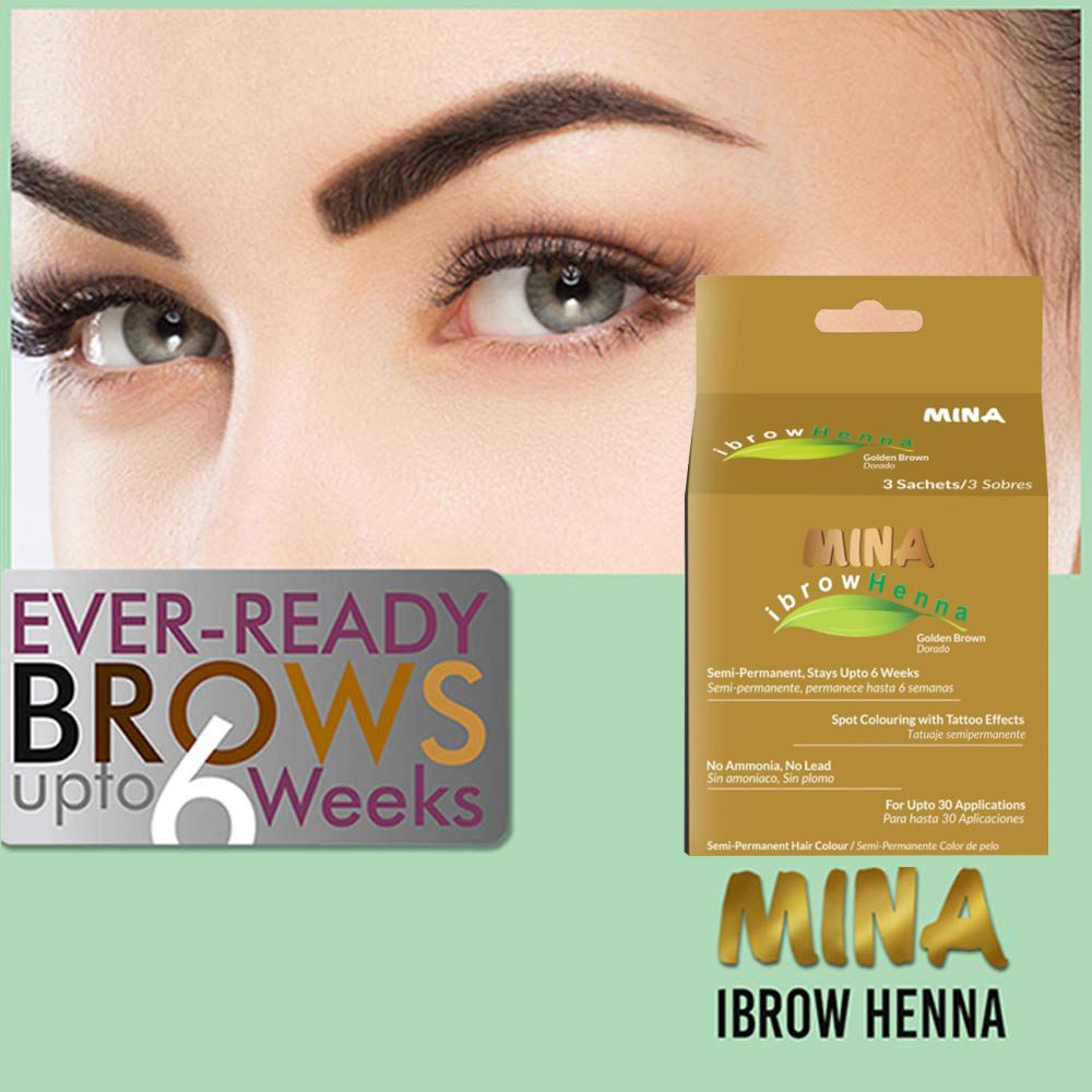 Brow Henna Regular Kit - Golden Brown