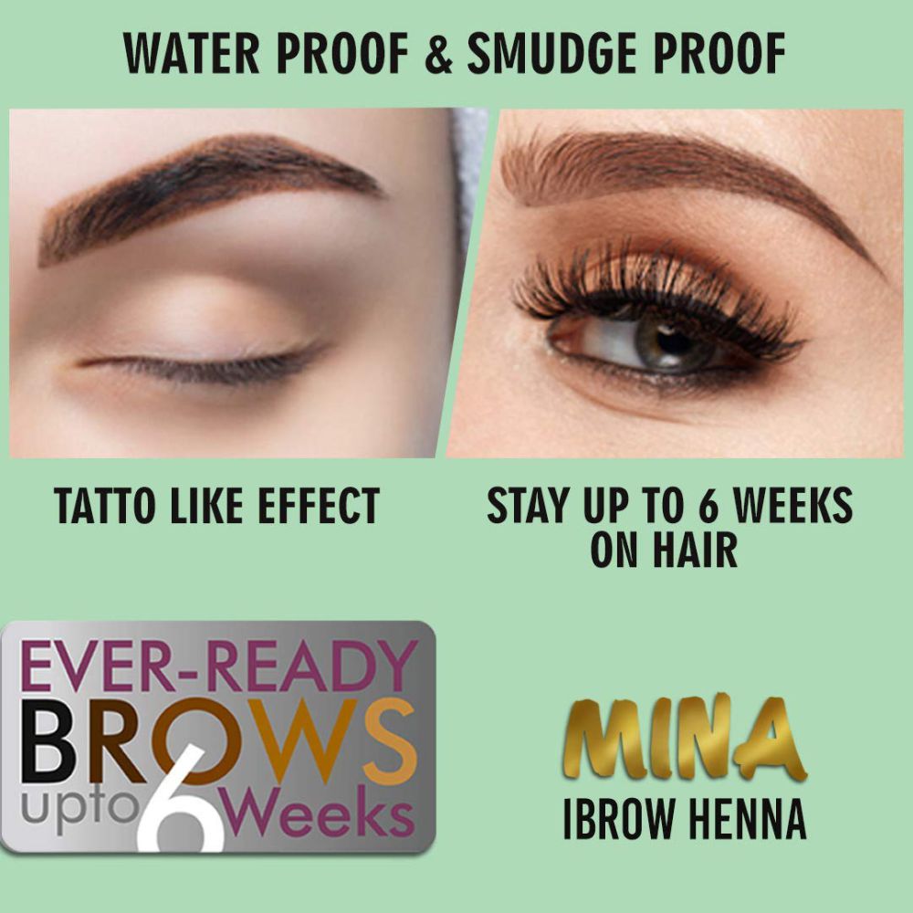 Brow Henna Refill Kit - Dark Brown